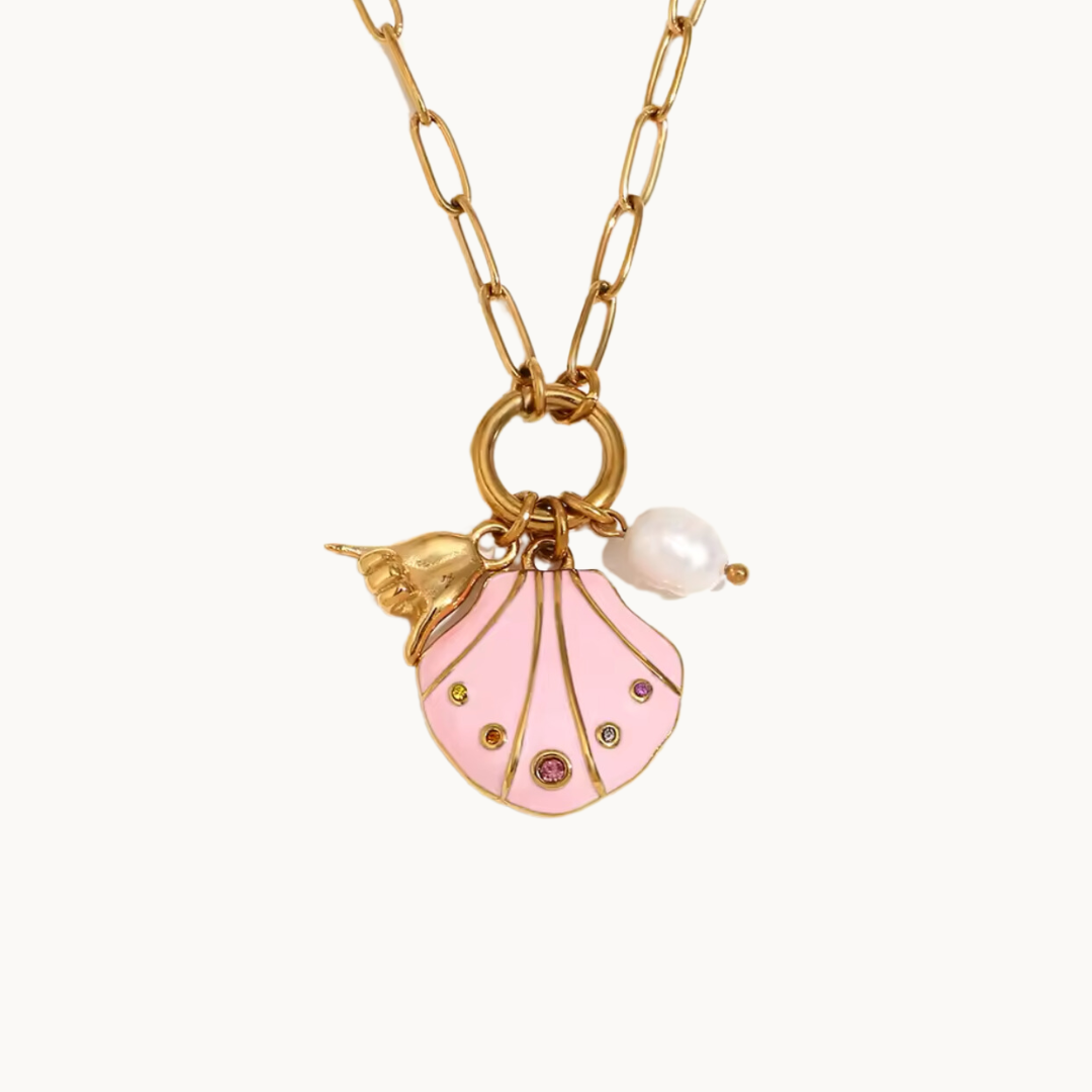 Beach Pink Necklace
