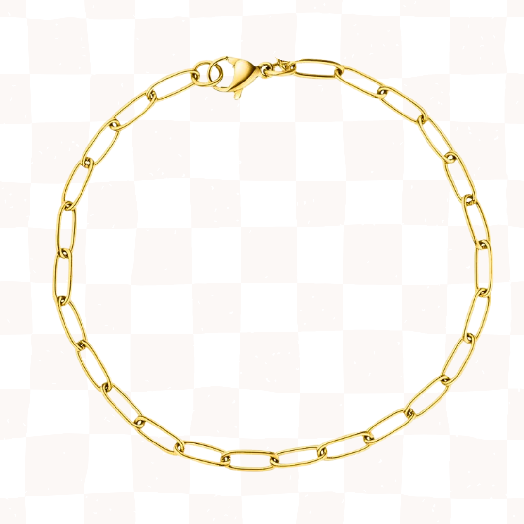 Paperclip Chain Bracelet