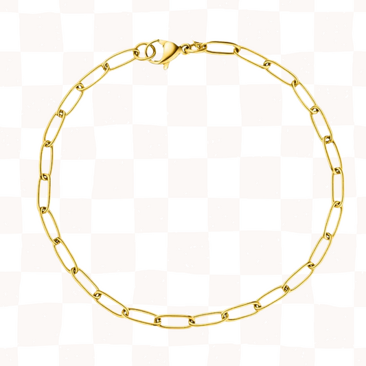 Paperclip Chain Bracelet