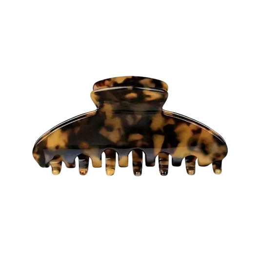 Custom Bejewel Clip Leopard
