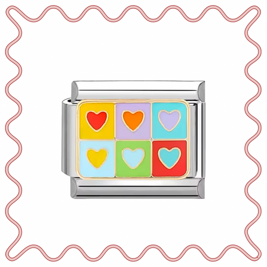 Multi Heart Charm