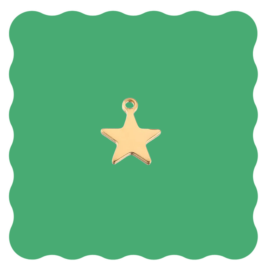 Goldy Star Charm
