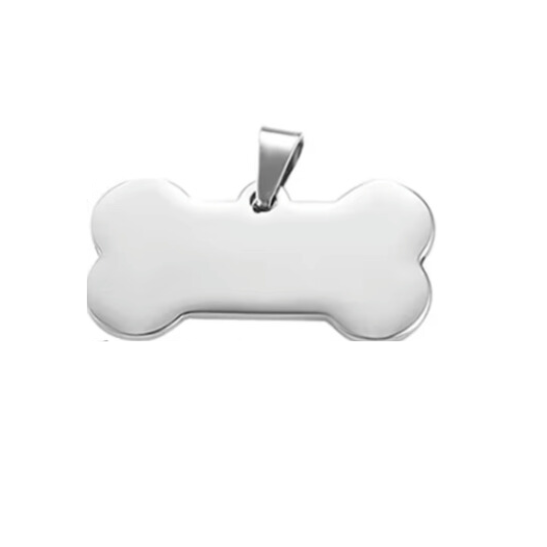 Bone Tag Disc 28 x 50mm