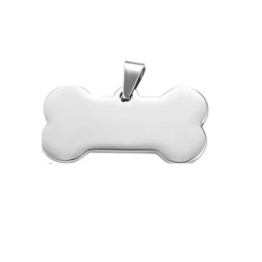 Bone Tag Disc 28 x 50mm