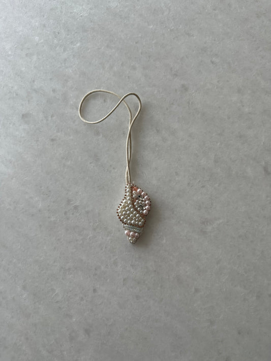 Coral Bag Charm