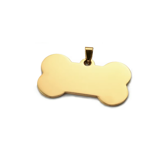 Bone Tag Disc 21x 40mm