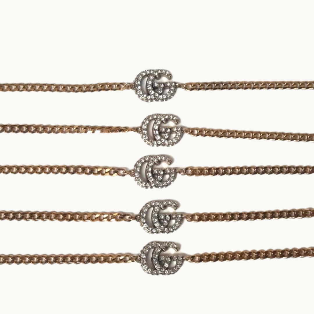 Black Crystal Choker/Bracelet