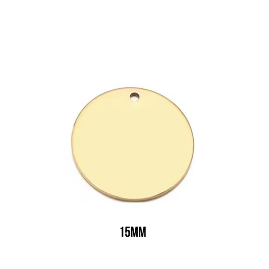 Round Disc 15mm