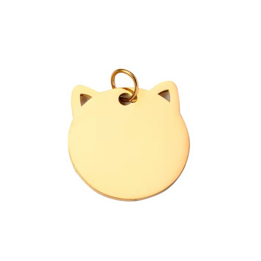 Cat Tag 28x29mm