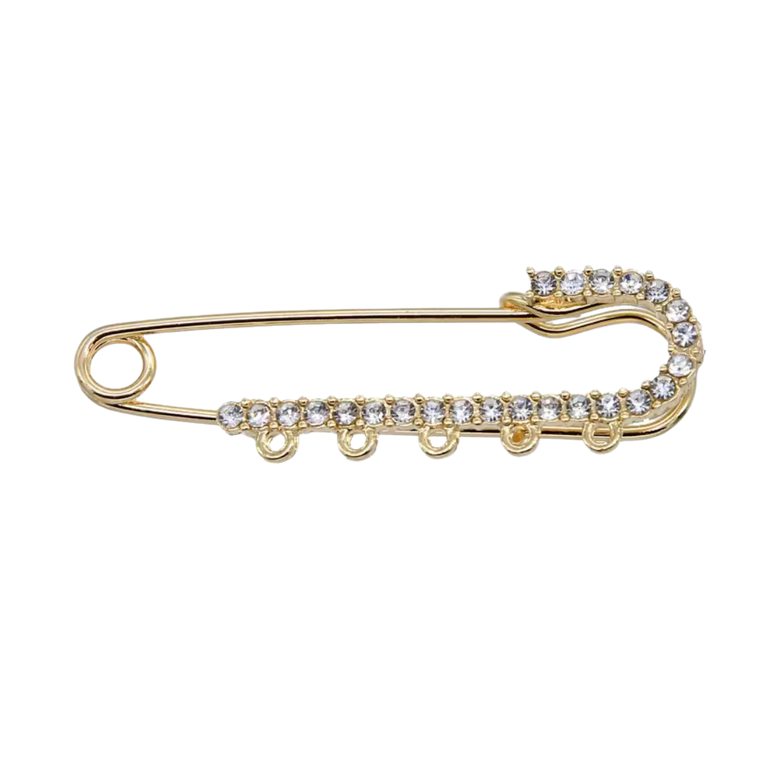 Safety Pin Pavè
