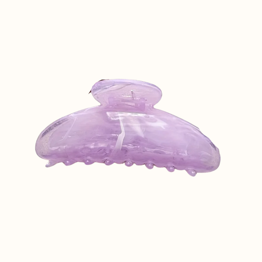 Custom Bejewel Clip Purple