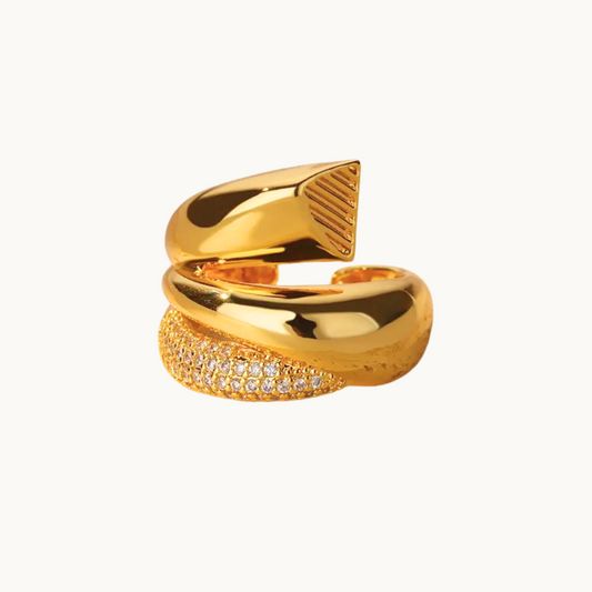 Twist Pavè Ring