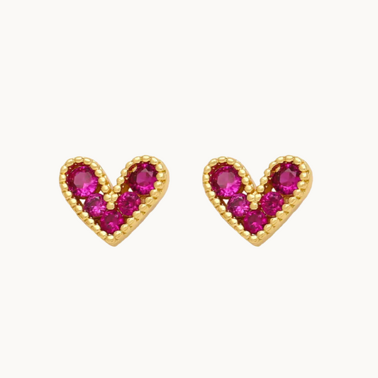 Hot Pink Studs