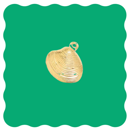 Shell Charm Gold