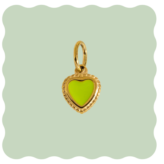 Butter Yellow Heart