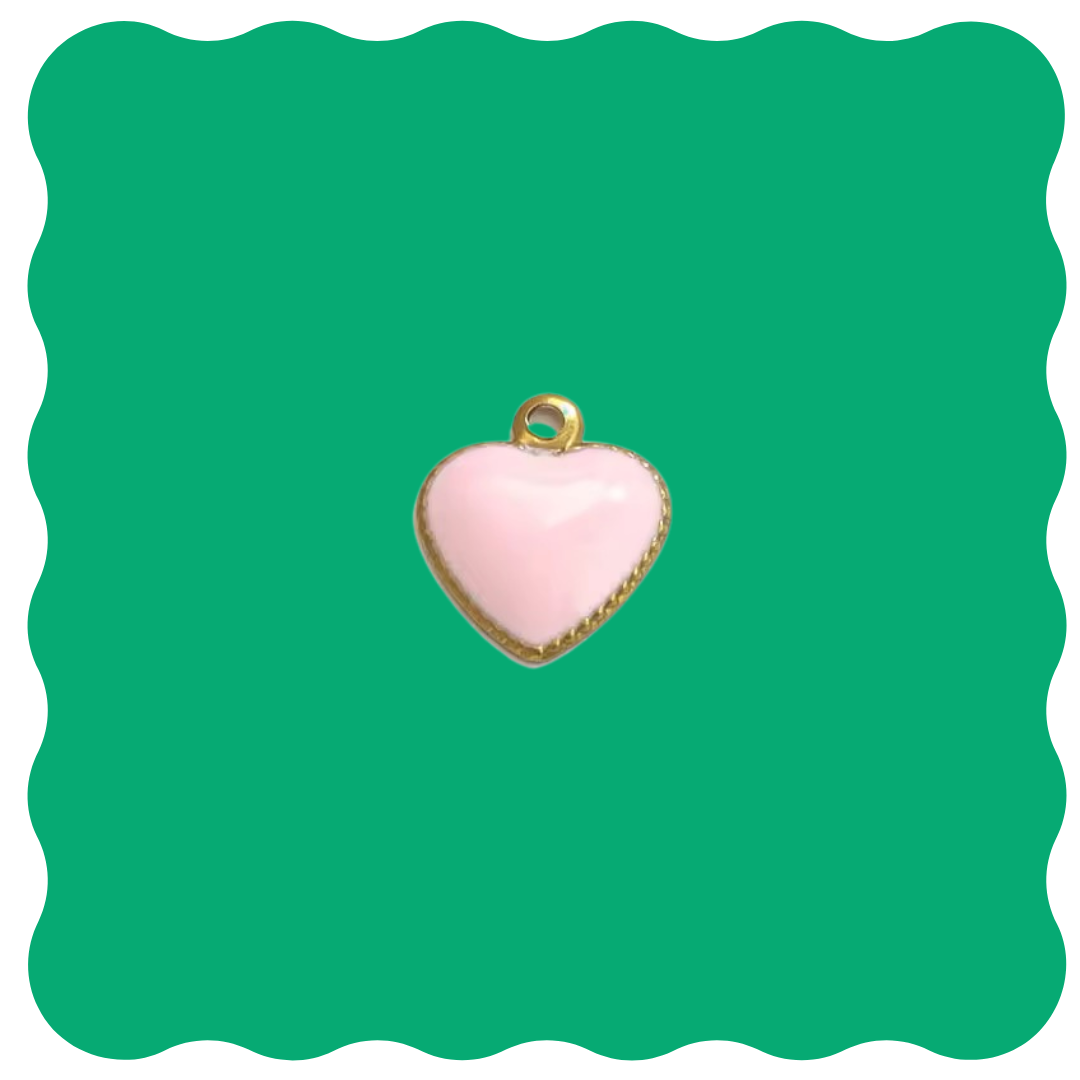 Pink Heart Charm