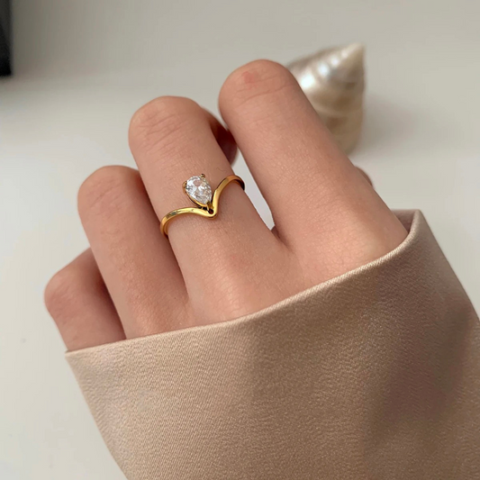 Tear Drop Ring