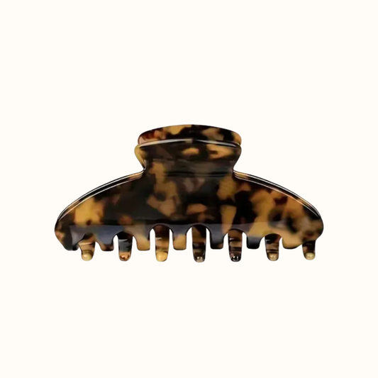 Custom Bejewel Clip Leopard