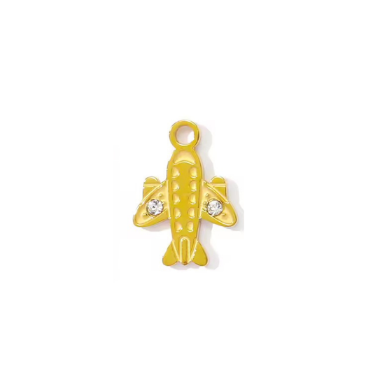 Tiny Plane Charm