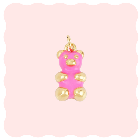 Hot Pink Gummy Charm