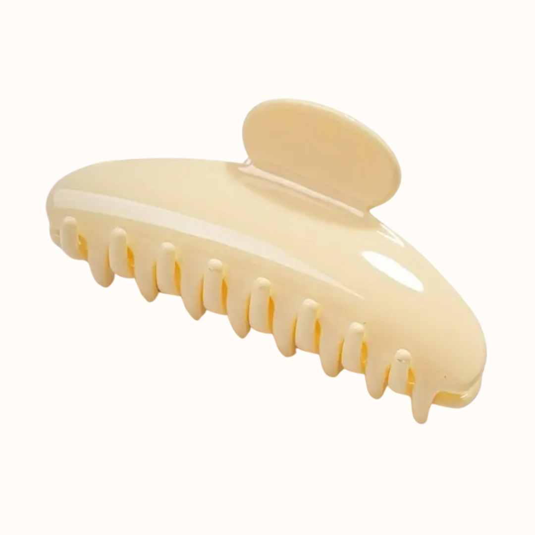 Custom Bejewel Clip Butter Yellow