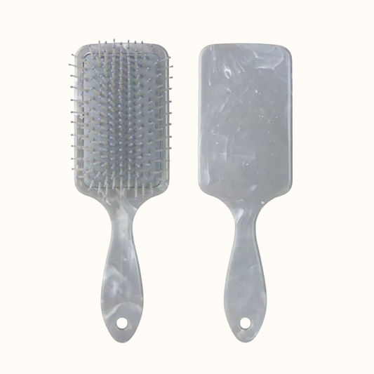 Bejewelled Hair Brush (blue)