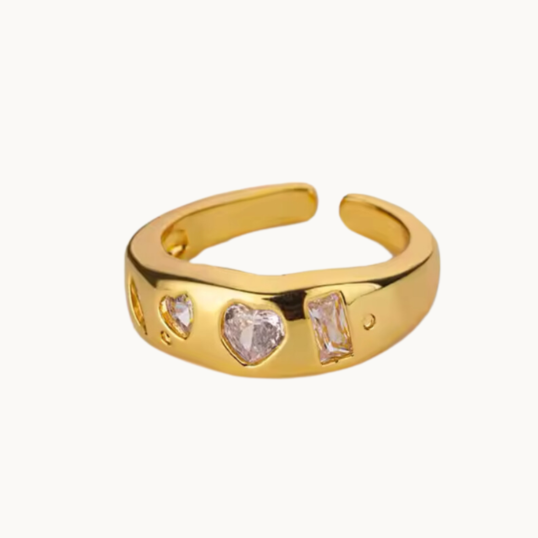 Heart Embed Ring – Gia&Co