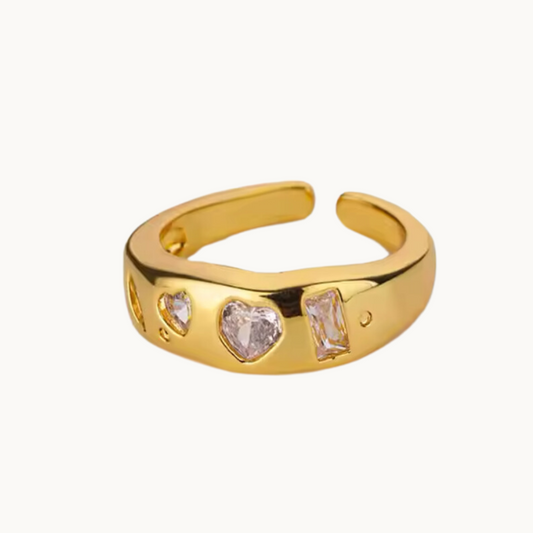 Heart Embed Ring