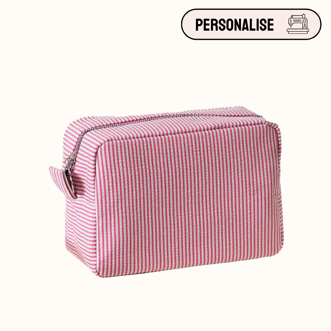 Pink Stripe Pouchette
