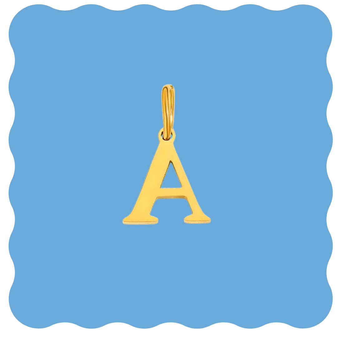 Letter Large Charm