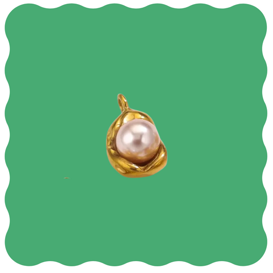 Pearl Clam Charm