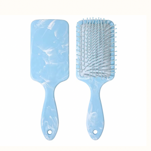 Bejewelled Hair Brush (blue)